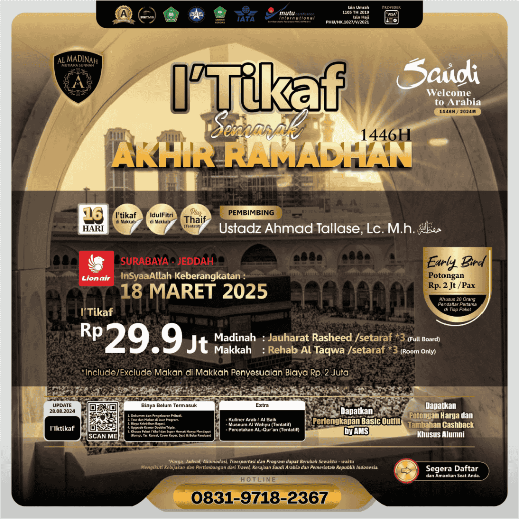 umroh akhir ramadhan ponorogo super hemat