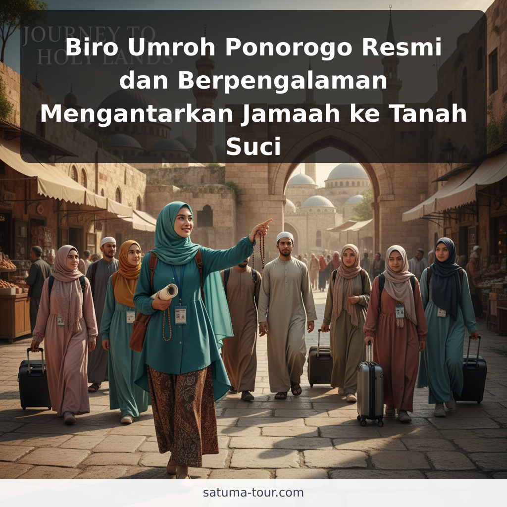 Biro Umroh Ponorogo Resmi dan Berpengalaman Mengantarkan Jamaah ke Tanah Suci