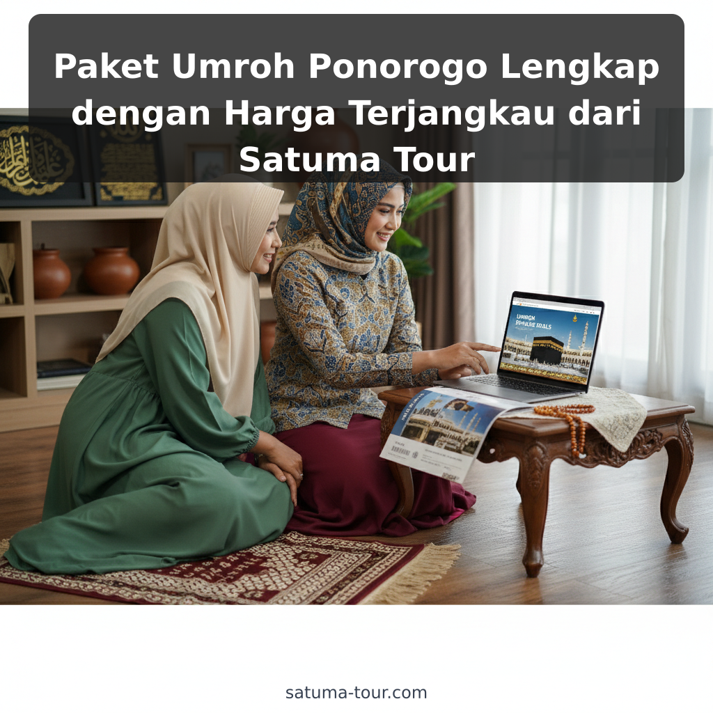 Paket Umroh Ponorogo Lengkap dengan Harga Terjangkau dari Satuma Tour