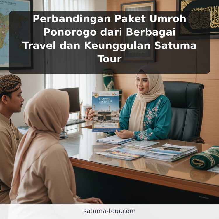 Perbandingan Paket Umroh Ponorogo dari Berbagai Travel dan Keunggulan Satuma Tour