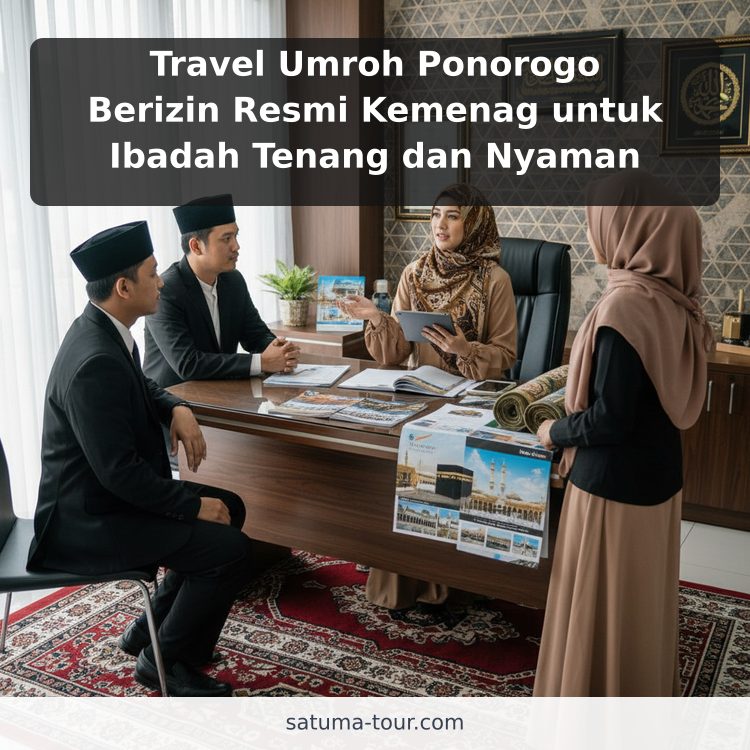 Travel Umroh Ponorogo Berizin Resmi Kemenag untuk Ibadah Tenang dan Nyaman