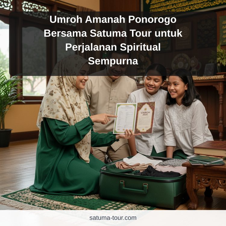 Umroh Amanah Ponorogo Bersama Satuma Tour untuk Perjalanan Spiritual Sempurna