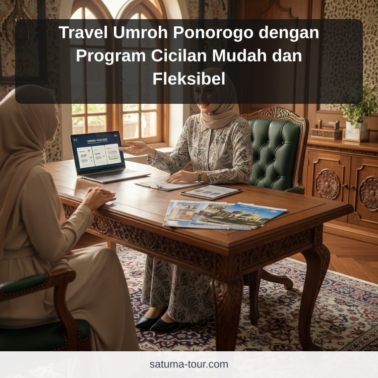 Travel Umroh Ponorogo dengan Program Cicilan Mudah dan Fleksibel