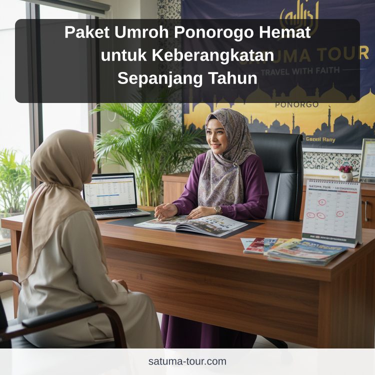 Paket Umroh Ponorogo Hemat untuk Keberangkatan Sepanjang Tahun