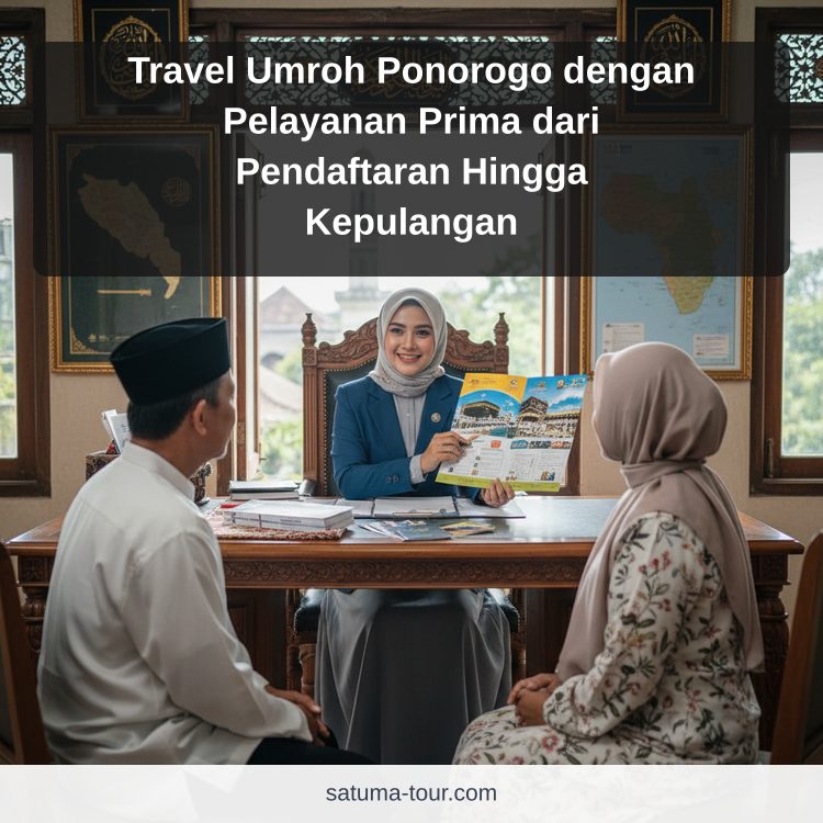 Travel Umroh Ponorogo dengan Pelayanan Prima dari Pendaftaran Hingga Kepulangan