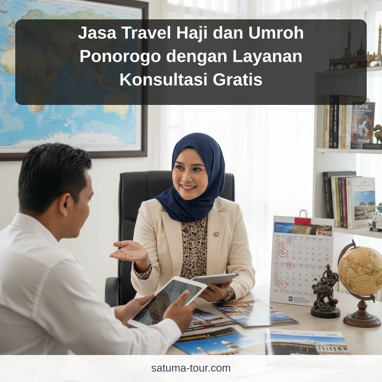 Jasa Travel Haji dan Umroh Ponorogo dengan Layanan Konsultasi Gratis